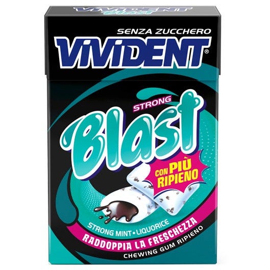 Vivident blast liquorice 30g
