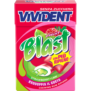 Vivident fruit blast 30g