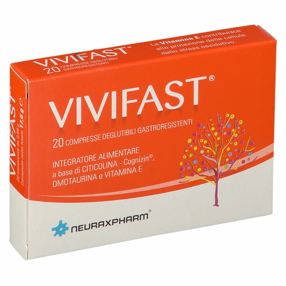 Vivifast Integratore Memoria 20 compresse