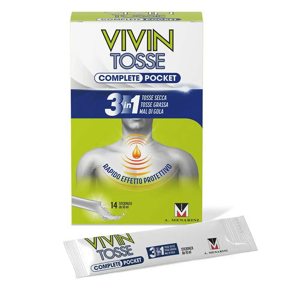 Vivin Tosse Complete Pocket 14 Stickpack Da 10 ml