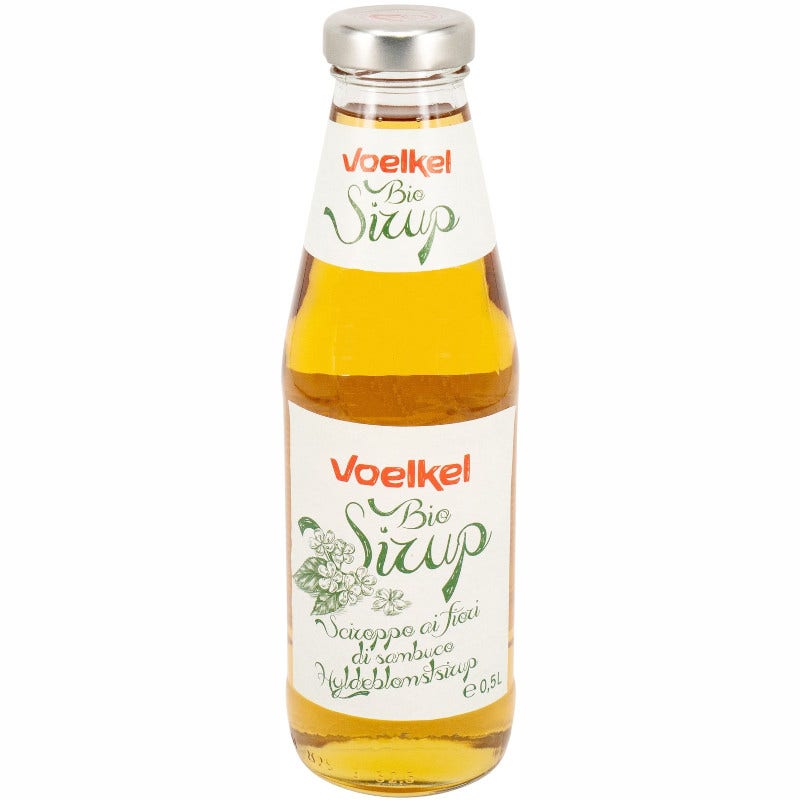 Voelkel sciroppo sambuco 500ml