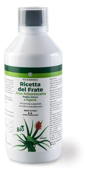 Vonderweid ricetta del frate aloe arborescens foglia intera e agave bio 500 ml