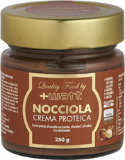 +watt crema proteica alla nocciola 250g