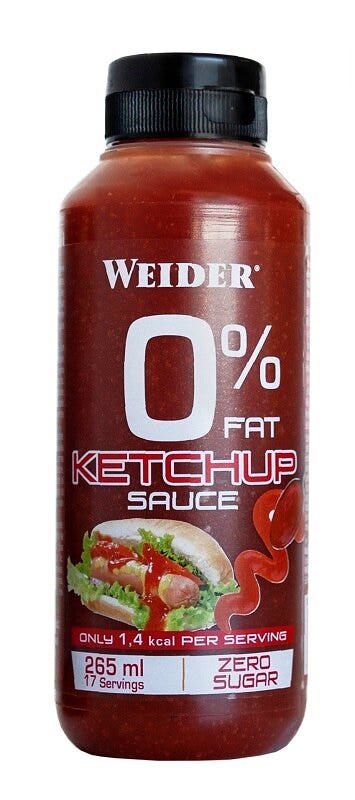 Weider 0% sauces ketchup 265g