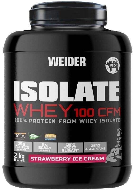 Weider isolate whey100 fra 2kg