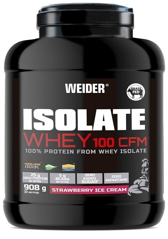 Weider isolate whey100 fragola