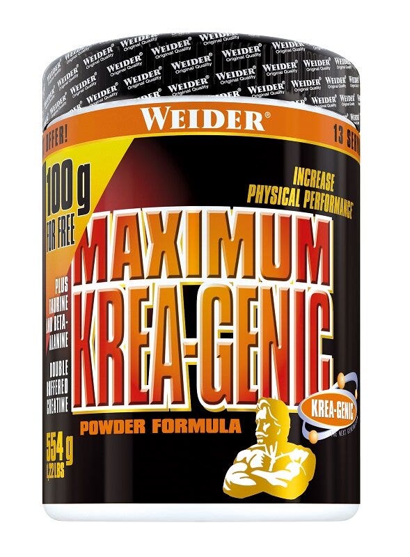 Weider maximum krea genic 554g