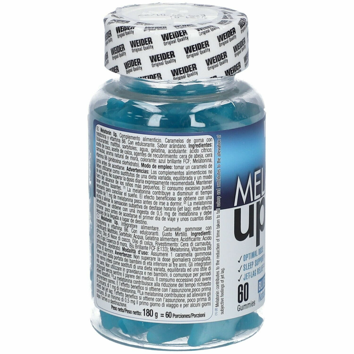 Weider melatonin up caram 180g