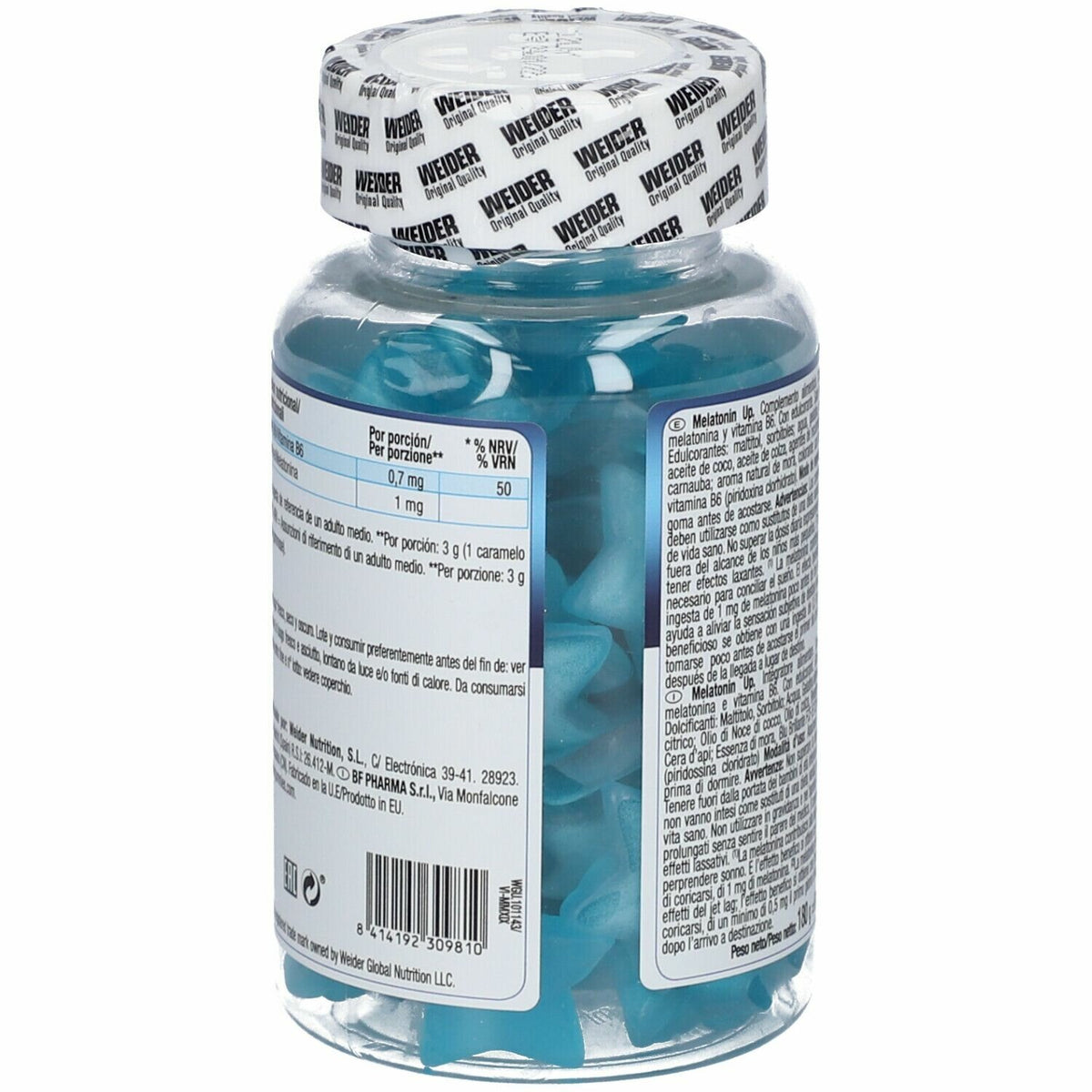 Weider melatonin up caram 180g