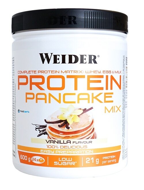 Weider pancake mix vaniglia 600 g