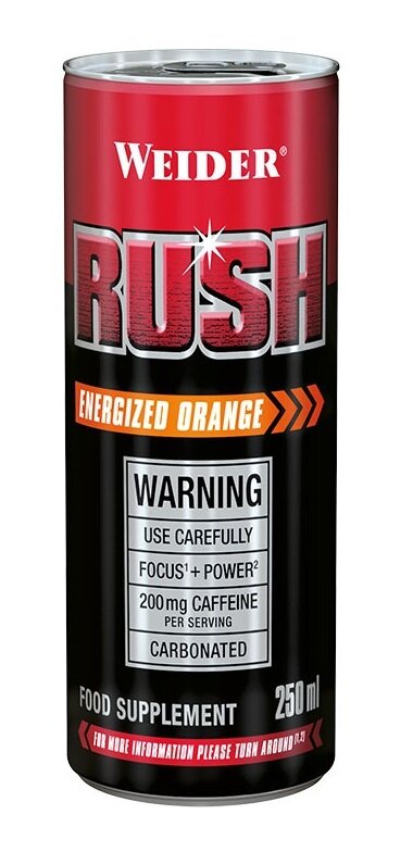 Weider rush rtd orange