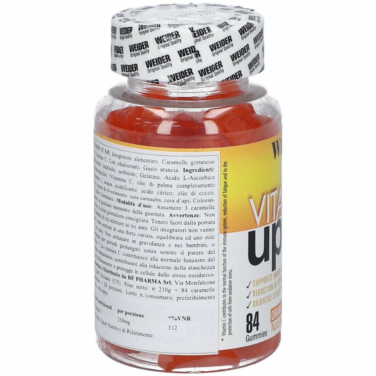 Weider vitamin c up caram 180g