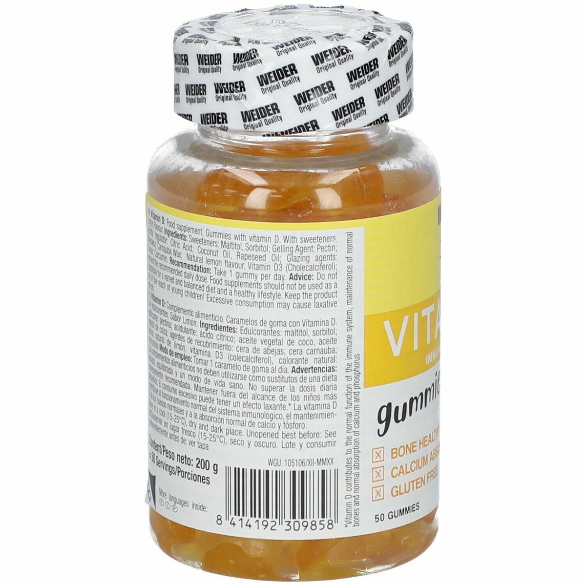 Weider vitamin d up 50caram