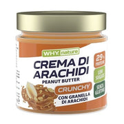 Whynature crema arachidi crunchy 350 g