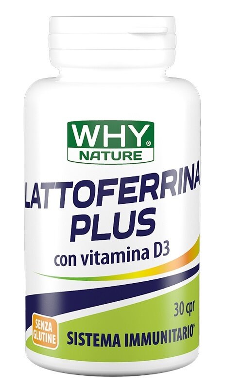 Whynature lattoferrina plus 30 compresse