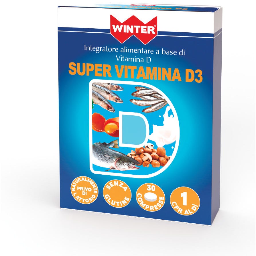 Winter super vitamina d3 30 compresse