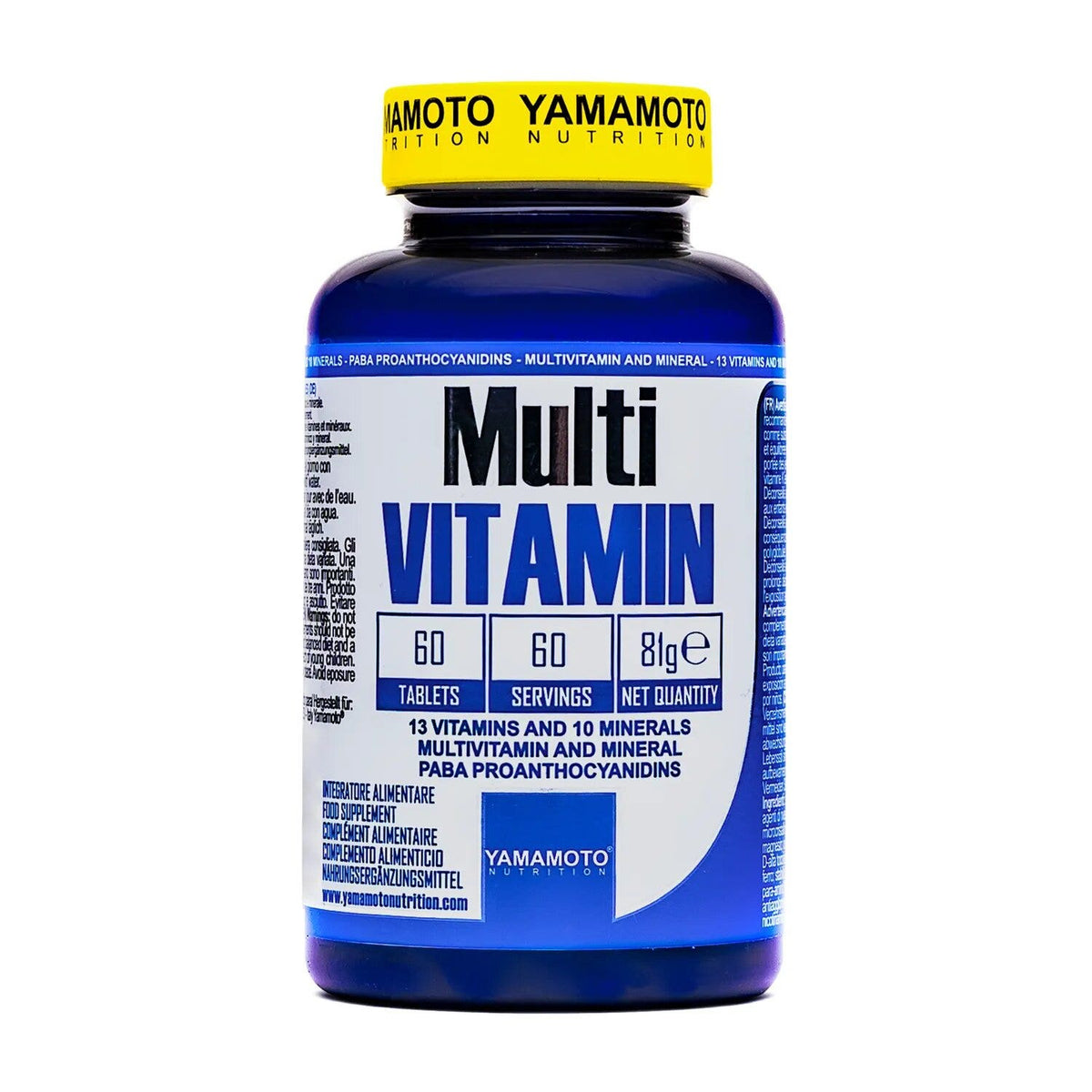 Yamamoto nutrition multi vitamin 60 compresse