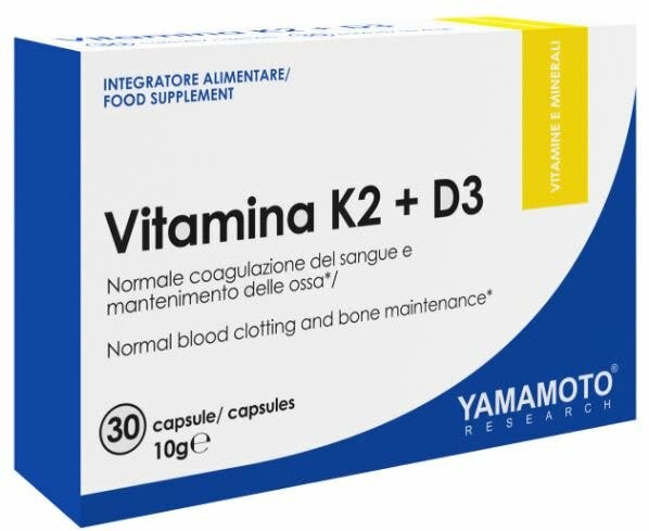 Yamamoto r vitaminak2+d3 30 capsule