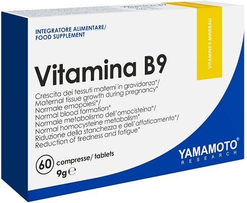 Yamamoto research vitamina b9 60 compresse