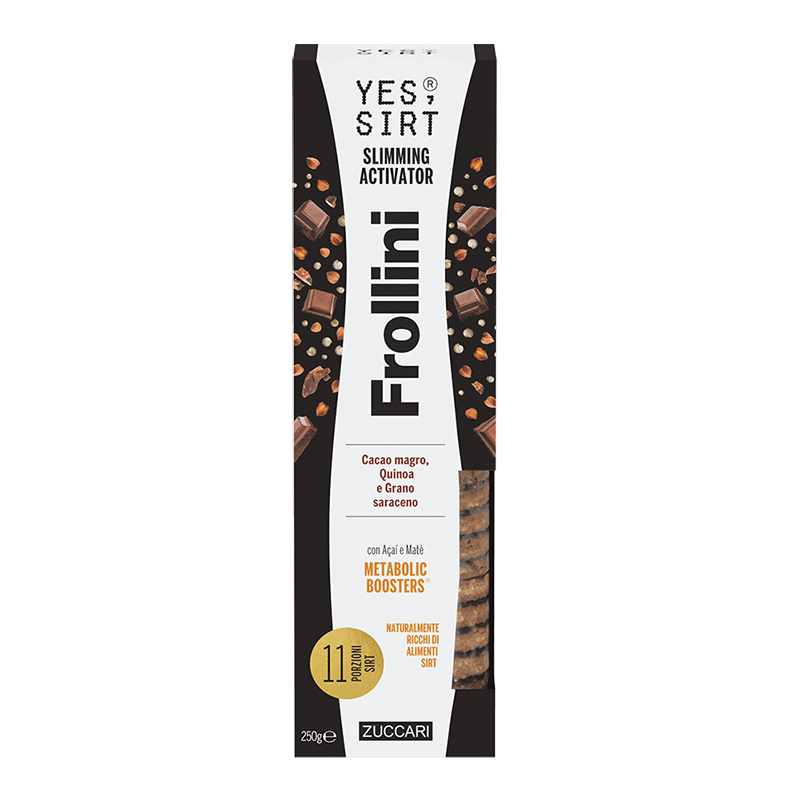 Yes sirt frollini cacao quinoa