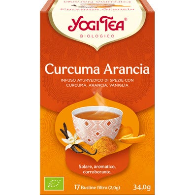 Yogi tea curcuma arancia 34g