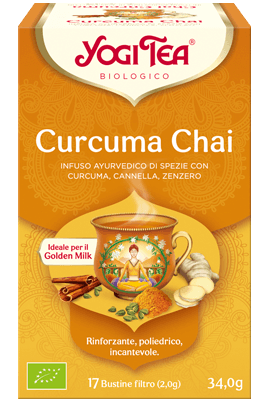 Yogi tea curcuma chai infus34g