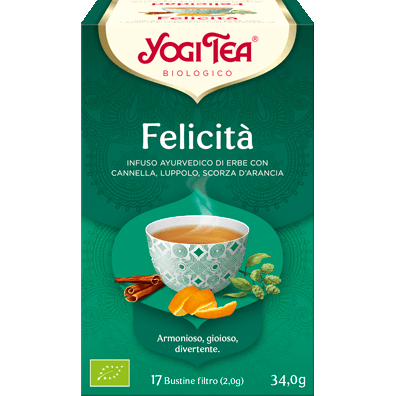 YOGI TEA FELICITA' 34G