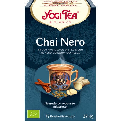 Yogi tea speziat nero chai bio