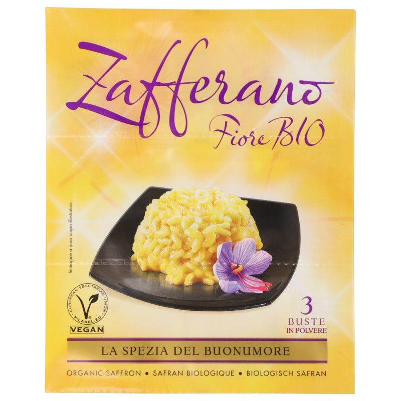 Zafferano fiore bio macinato