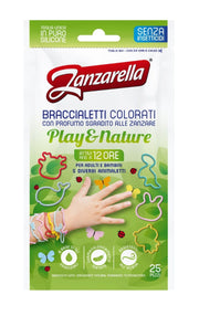 Zanzarella bracc play&nat 25 pezzi