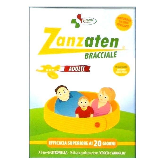 Zanzaten bracciale adulti 1 pezzo