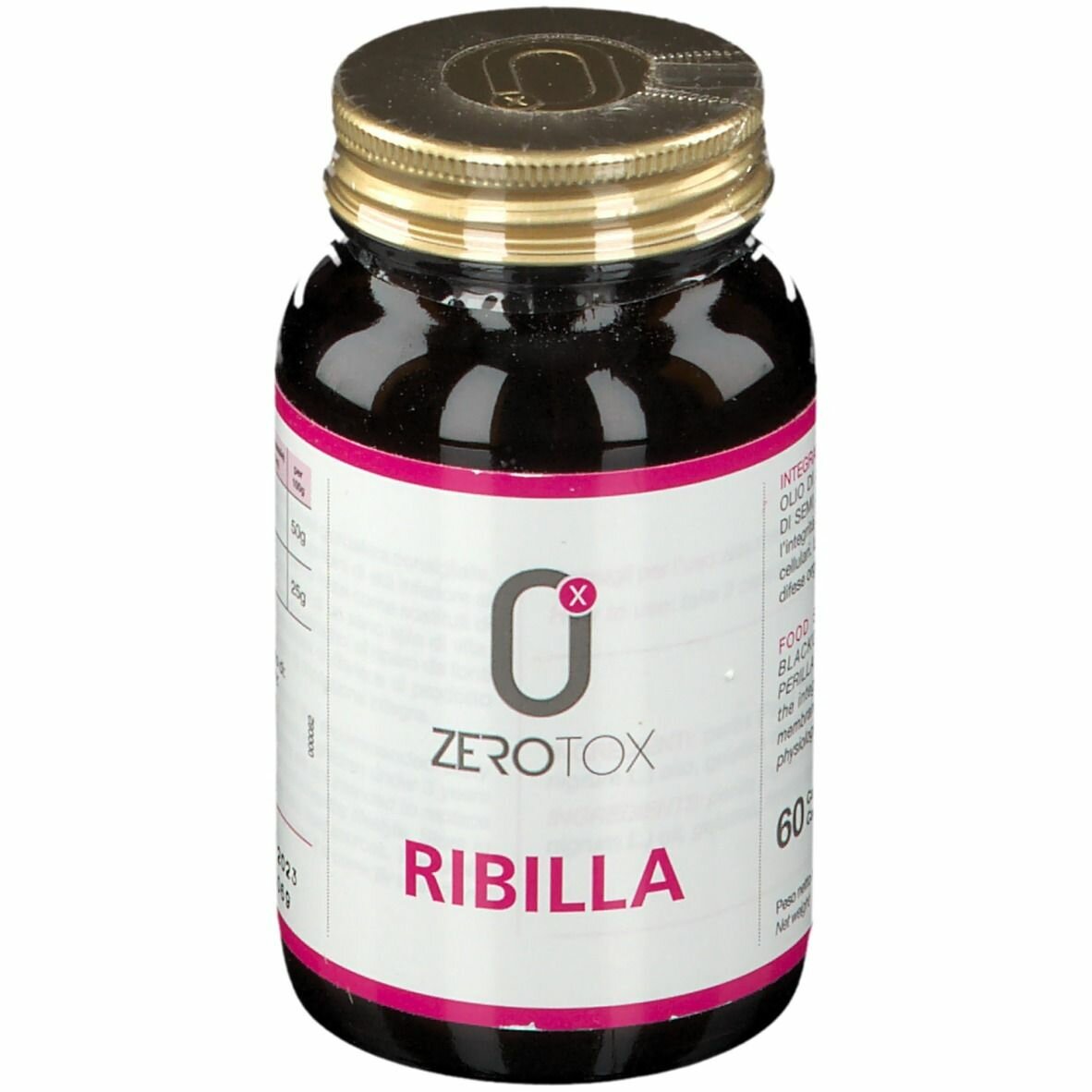 Zerotox ribilla 60 softgel