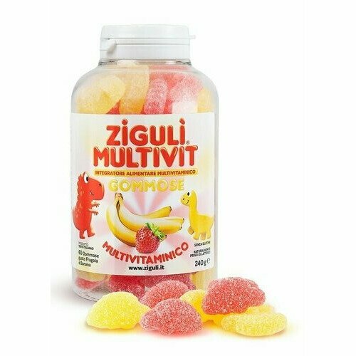Ziguli multivitaminico 60gommose